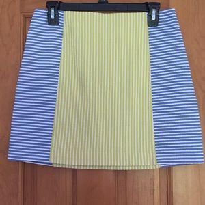 Vineyard Vines Colorblock Seersucker Skirt